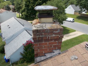 Watch your chimney for water leaks this spring and summer - Crofton MD - Clean Sweep AA