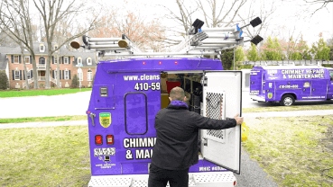 Our Story - Crofton MD - Clean Sweep of Anne Arundel County guy closing truck door