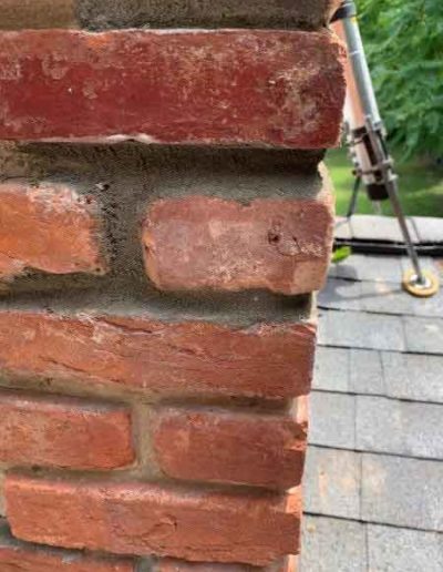 Replacement of Spalling Brick