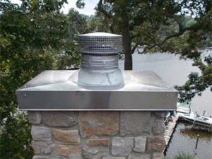 Stainless Steel Chimney Chase Cover - Crofton MD - Clean Sweep of Anne Arundel County