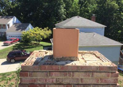 Repairing the Chimney Crown