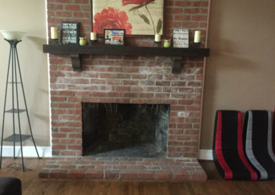 Before – Fireplace Without A Wood Stove Insert