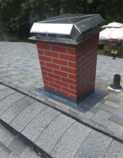 After - Metal Chimney Surround