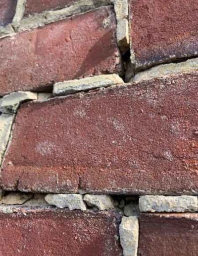 Missing and Deteriorated Mortar Joints